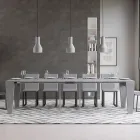 Consola extensible hasta 300 cm en madera Made in Italy - Trono Viadurini