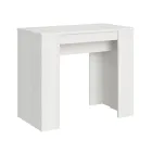 Consola extensible hasta 308 cm con soporte central Made in Italy - Oracle Viadurini