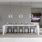 Consola extensible disponible en 2 tamaños diferentes Made in Italy - Grifone Viadurini