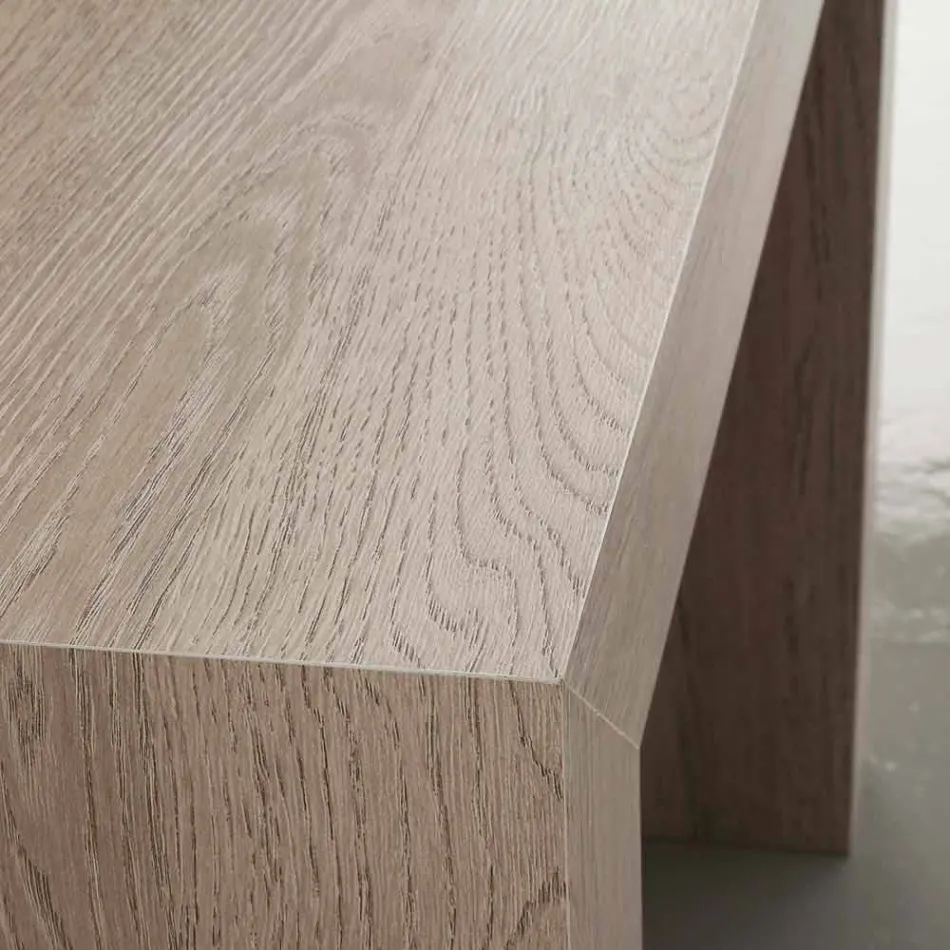 Consola extensible hasta 295 cm en melamina plegable Uri Viadurini