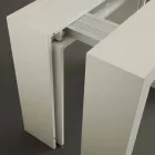 Consola extensible hasta 295 cm en melamina plegable Uri Viadurini