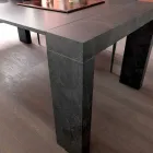 Consola extensible hasta 290 cm con tablero de madera Made in Italy - Seregno Viadurini