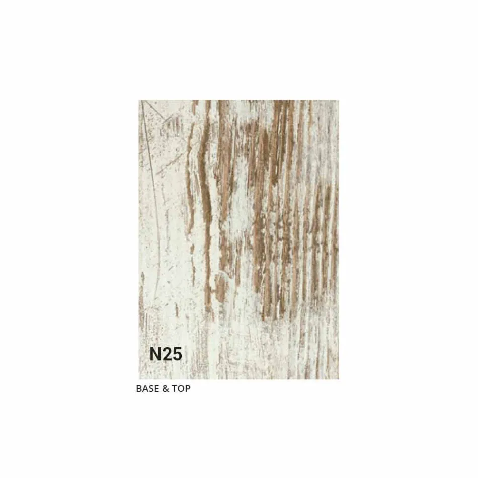 Consola extensible hasta 290 cm con tablero de madera Made in Italy - Seregno Viadurini