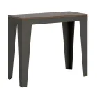 Consola extensible hasta 300 cm en micropartículas de madera Made in Italy – Flamber Viadurini