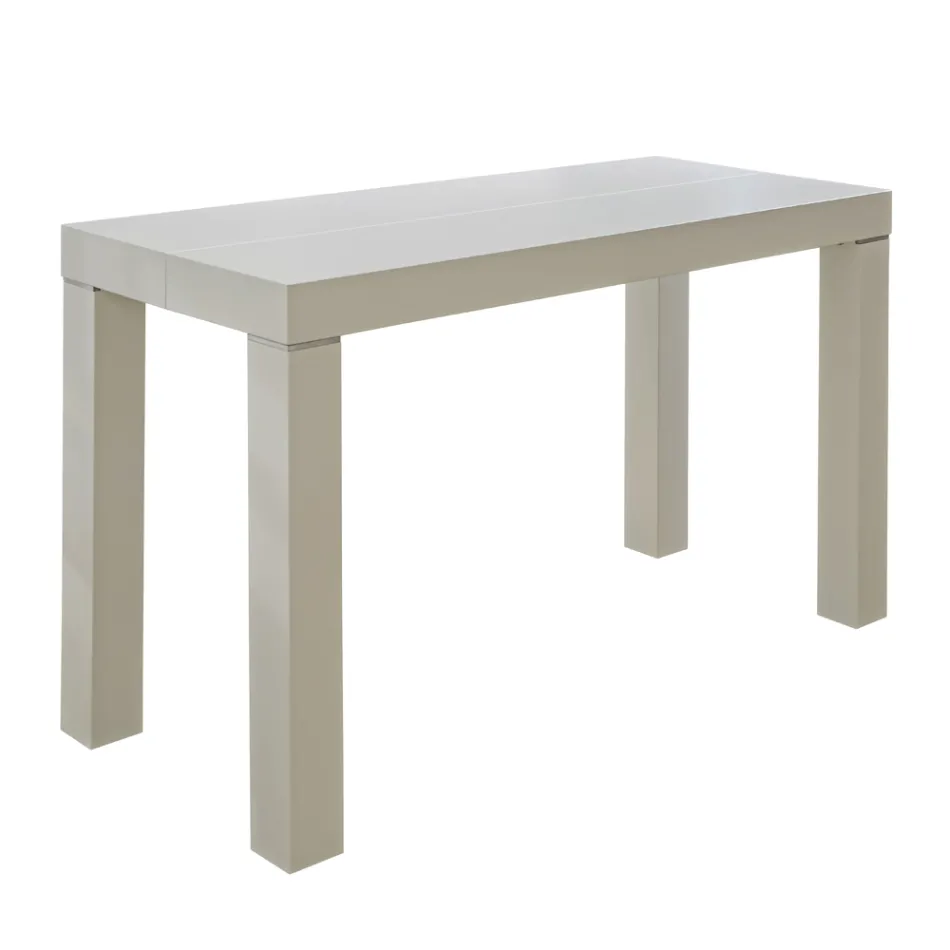 Consola extensible en madera de fresno con extensiones Made in Italy - Gandalf Viadurini