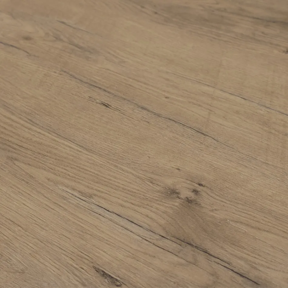 Consola extensible moderna en madera y metal antracita Made in Italy - Sassone Viadurini