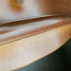 Consola colgante de madera de Bassano Made in Italy - Tinia Viadurini