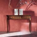 Consola de salón con 2 cajones en madera de Bassano Francia Made in Italy - Bumba