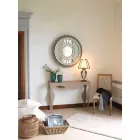 Consola de salón de diseño moderno en hierro coloreado Hecho en Italia - Gertrude Viadurini