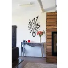 Consola de salón de diseño moderno en hierro coloreado Hecho en Italia - Gertrude Viadurini