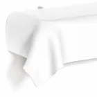 Consola de diseño moderno en plexiglás blanco drapeado. Viadurini