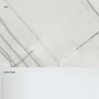 Consola de diseño con tablero de mármol y base de vidrio Made in Italy - Molino Viadurini