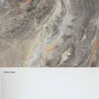 Consola de diseño con tablero de mármol y base de vidrio Made in Italy - Molino Viadurini