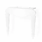 Consola de diseño en plexiglás transparente producido en Italia, Africo. Viadurini