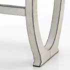 consola de diseño moderno con la bandeja gris pony Felicia Viadurini