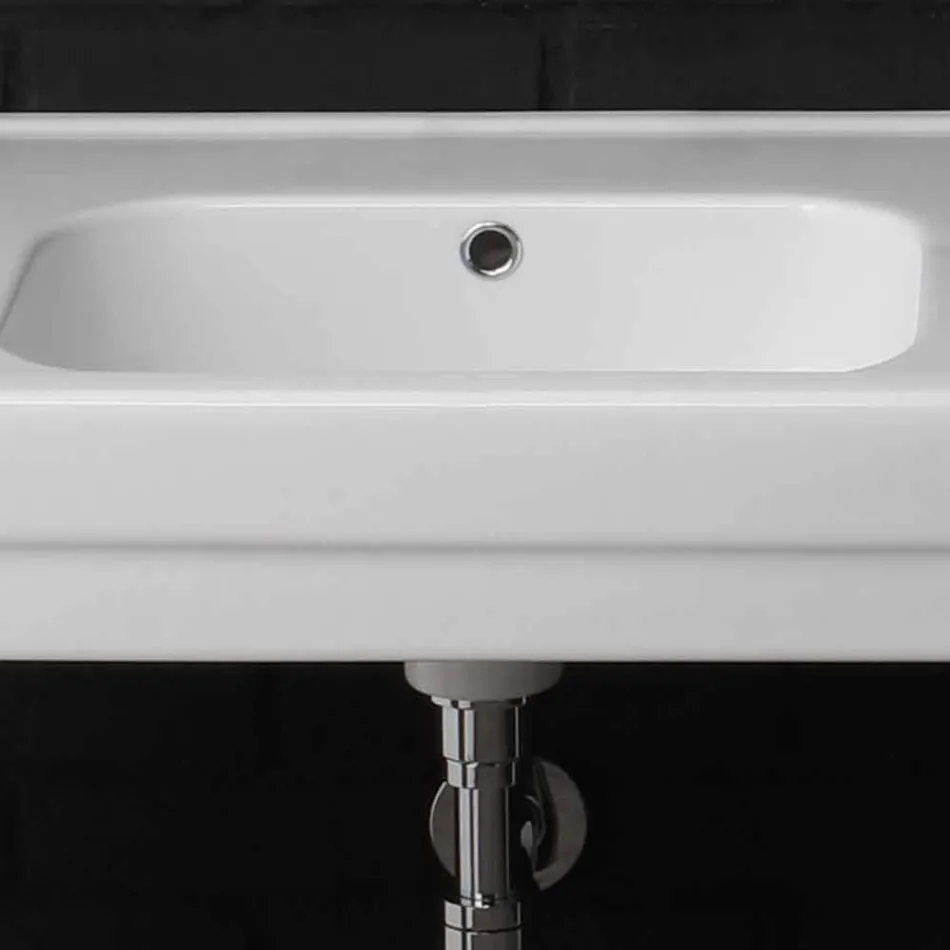 Dual Console en las piernas en el estilo de la cerámica de la serenidad 900 &#39; Viadurini