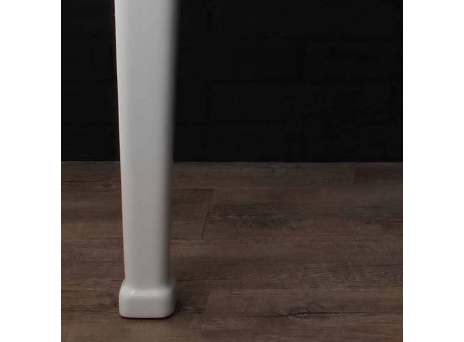 Dual Console en las piernas en el estilo de la cerámica de la serenidad 900 &#39; Viadurini
