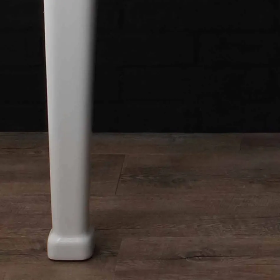 Dual Console en las piernas en el estilo de la cerámica de la serenidad 900 &#39; Viadurini