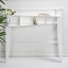 Consola fija con 4 compartimentos para guardar objetos en PMMA Made in Italy - Aladdin Viadurini