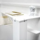 Consola fija con 4 compartimentos para guardar objetos en PMMA Made in Italy - Aladdin Viadurini