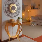 Consola de hierro de colores de diseño moderno Made in Italy - Barbata Viadurini