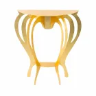 Consola en hierro coloreado de diseño moderno Made in Italy - Barbata Viadurini