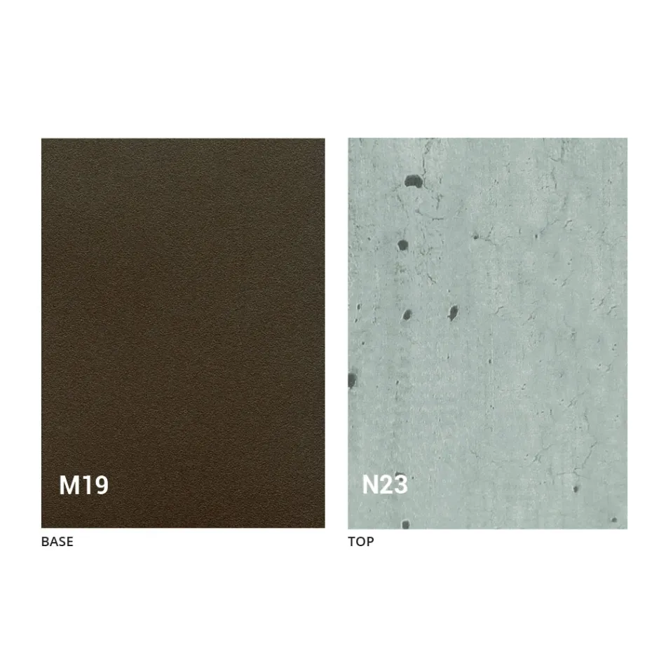 Consola de mesa en madera y metal extensible hasta 295 cm Made in Italy - Timedio Viadurini