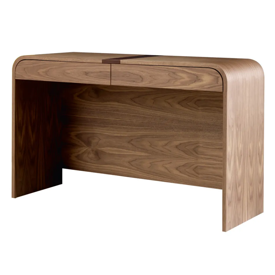 Grilli York diseño hecho en Italia mesa consola de madera maciza Viadurini