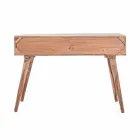 Consola de madera de sheesham con dos cajones de diseño de lujo Homemotion - Fregene Viadurini