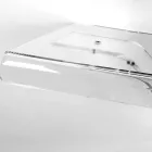 Consola de plexiglás para entrada o sala de estar Made in Italy - Tennessee Viadurini