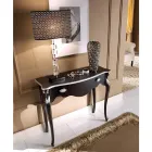 Consola de entrada clásica de madera con cajón Made in Italy - Ottaviano Viadurini