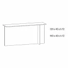 Consola de entrada de diseño de vidrio decorado extralight Made in Italy - Sestola Viadurini