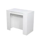 Consola extensible moderna 296 cm en madera de melamina Made in Italy - Ariella Viadurini