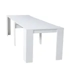 Consola extensible moderna 296 cm en madera de melamina Made in Italy - Ariella Viadurini