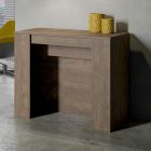 Consola extensible moderna 296 cm en madera de melamina Made in Italy - Ariella Viadurini