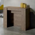 Consola extensible moderna 296 cm en madera de melamina Made in Italy - Ariella