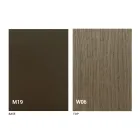 Consola de mesa extensible moderna en madera de roble y metal Made in Italy - Nappo Viadurini