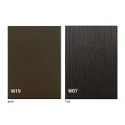 Consola de mesa extensible moderna en madera de roble y metal Made in Italy - Nappo Viadurini