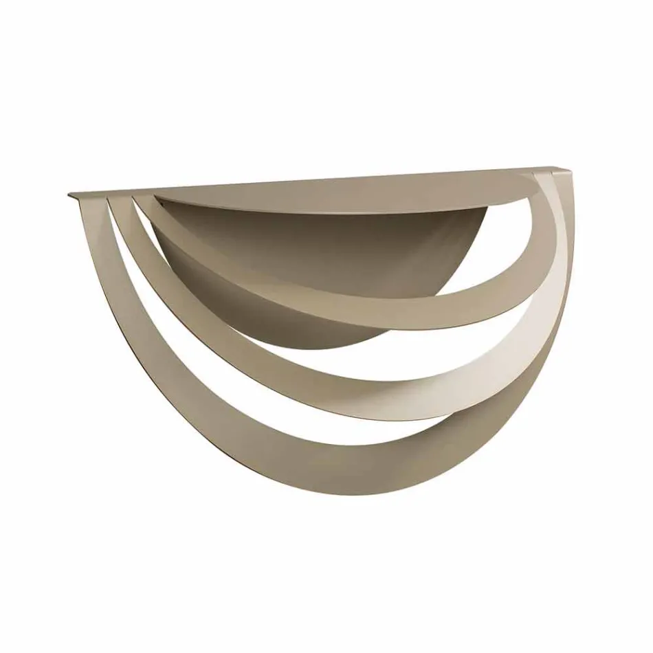 Consola suspendida en hierro para diseño moderno Made in Italy - Olfeo Viadurini