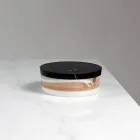 Contenedor de centro de mesa de mármol laminado de lujo italiano - Leonida Viadurini