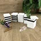 Recipiente para especias con tapa de corian italiano de alta calidad - Picante Viadurini