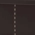 Caja de almacenamiento moderna en cuero regenerado Made in Italy - Gabry Viadurini