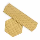 Par de bandejas en acero lacado negro o dorado de diseño moderno - Savona Viadurini