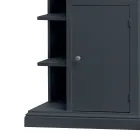 Aparador con 1 puerta, 1 cajón y 3 compartimentos abiertos Made in Italy - Hoder Viadurini