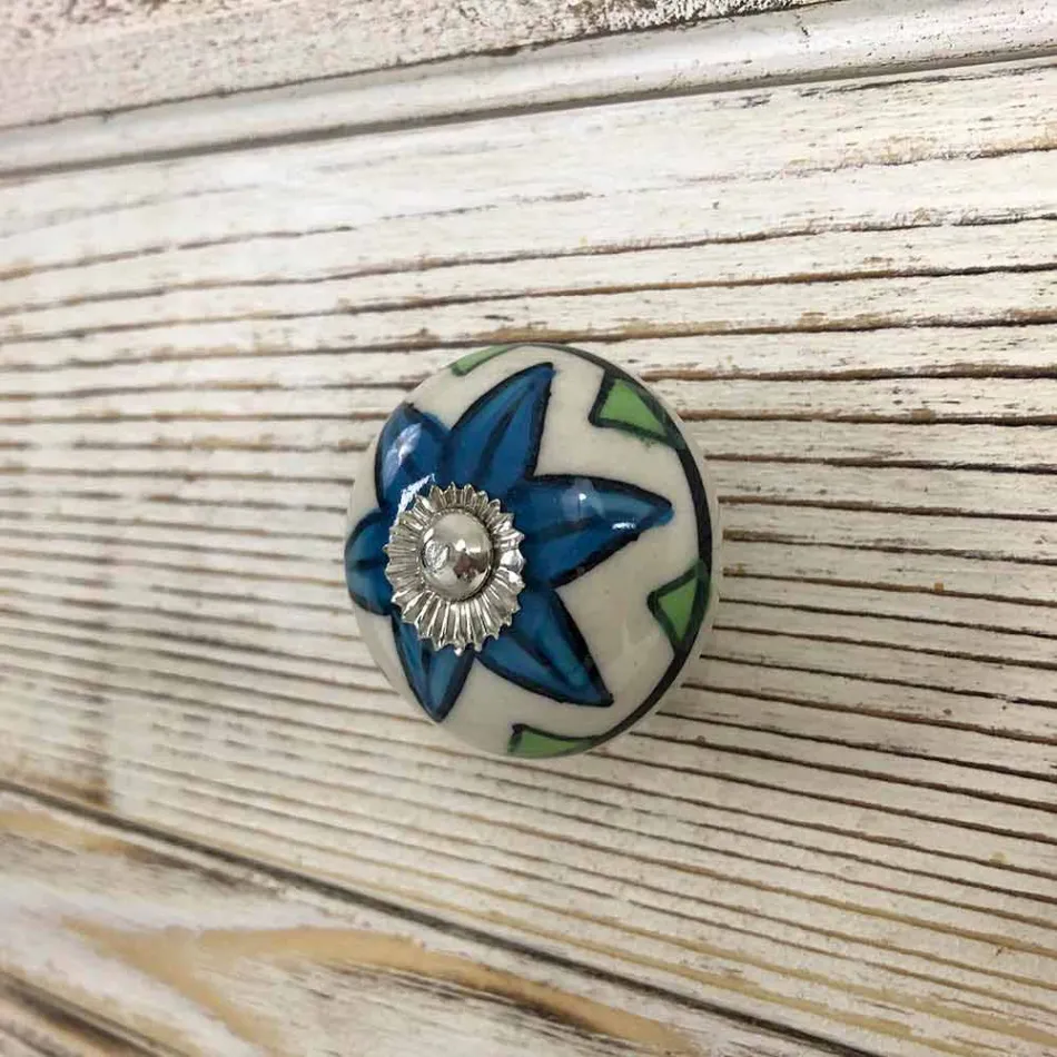 Aparador de madera maciza de abeto con estantes internos Made in Italy - Pierrot Viadurini