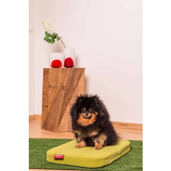 Caseta para perros de interior en microfibra extraíble Made in Italy - Simple