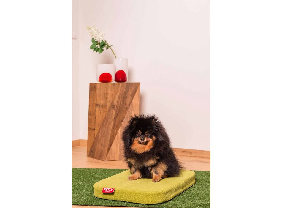 Caseta para perros de interior en microfibra extraíble Made in Italy - Simple