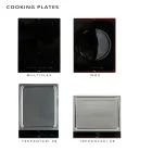 Cocina de exterior 96x70x93 cm de teca maciza y aluminio - Refinada Viadurini