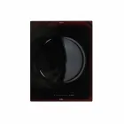 Cocina moderna sobre ruedas para jardín exterior en madera y acero - Calliope Viadurini