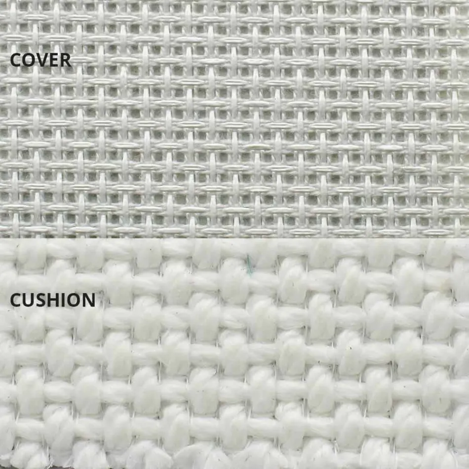 Tumbona de jardín de diseño redondo de lujo con sombrilla - Ulm Moon by Vondom Viadurini